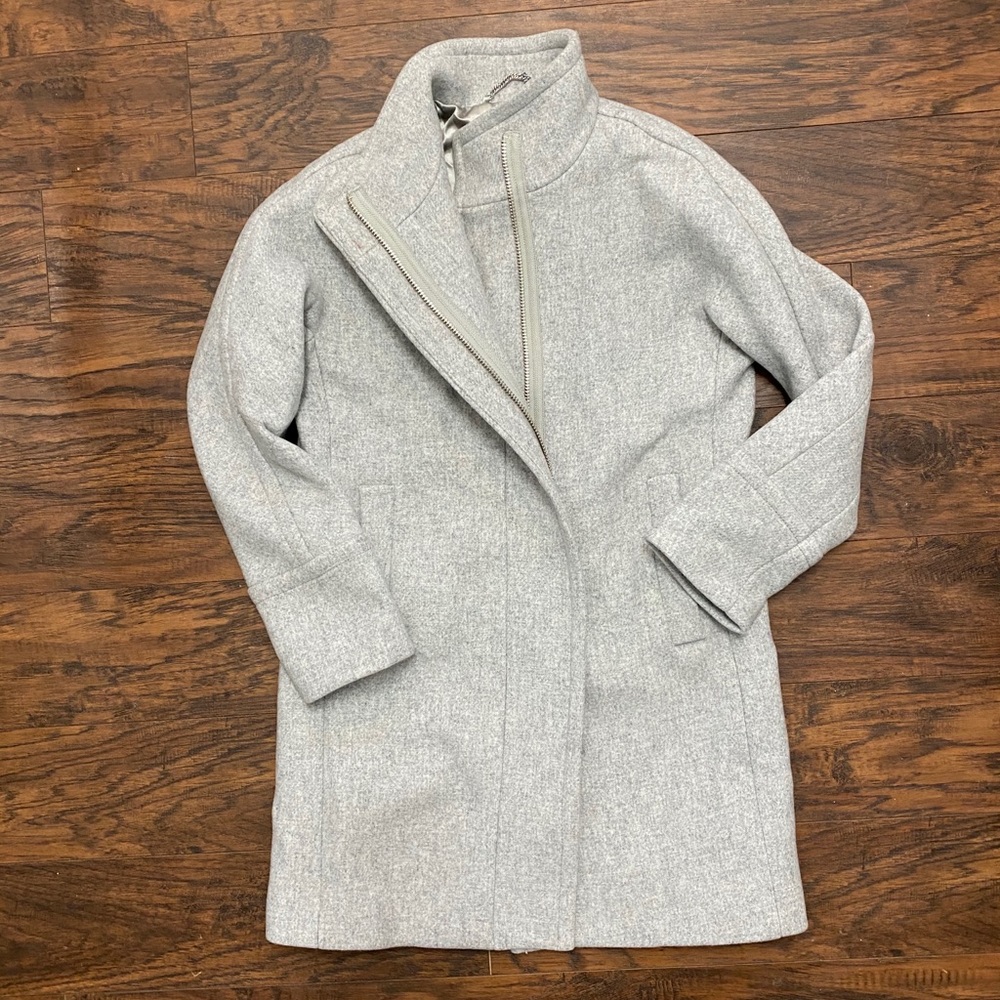 NWT JCrew Cocoon Stadium Cloth Coat size 2P